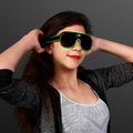 Green "Neon Look" Aviator EL Shades - 5 Day